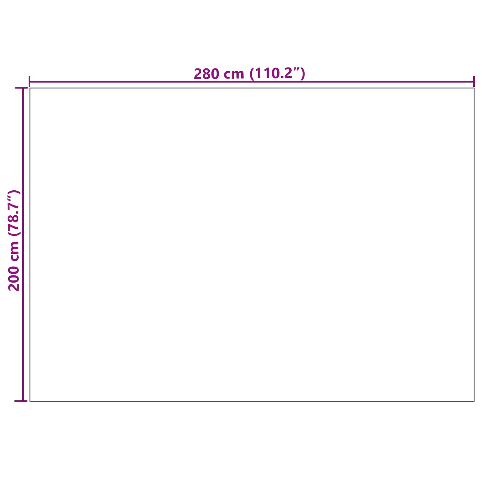 Χαλιά χώρου Ορθογώνιος PALMERAS Πράσινο 280 x 200 εκ - Pakobazaar