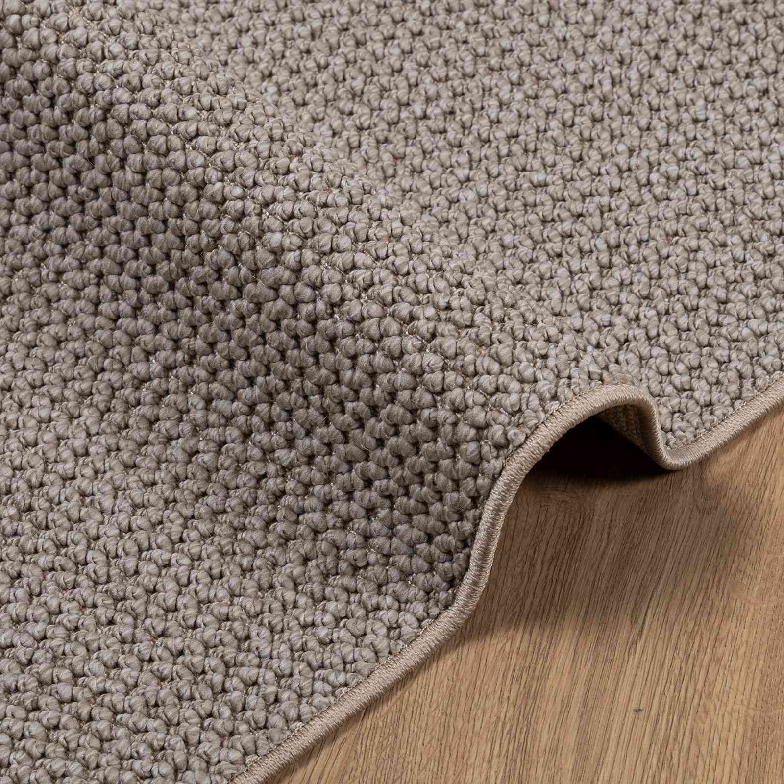 Χαλιά χώρου τετράγωνο LUGO Taupe 240 x 240 cm Πολυεστέρας - Pakobazaar