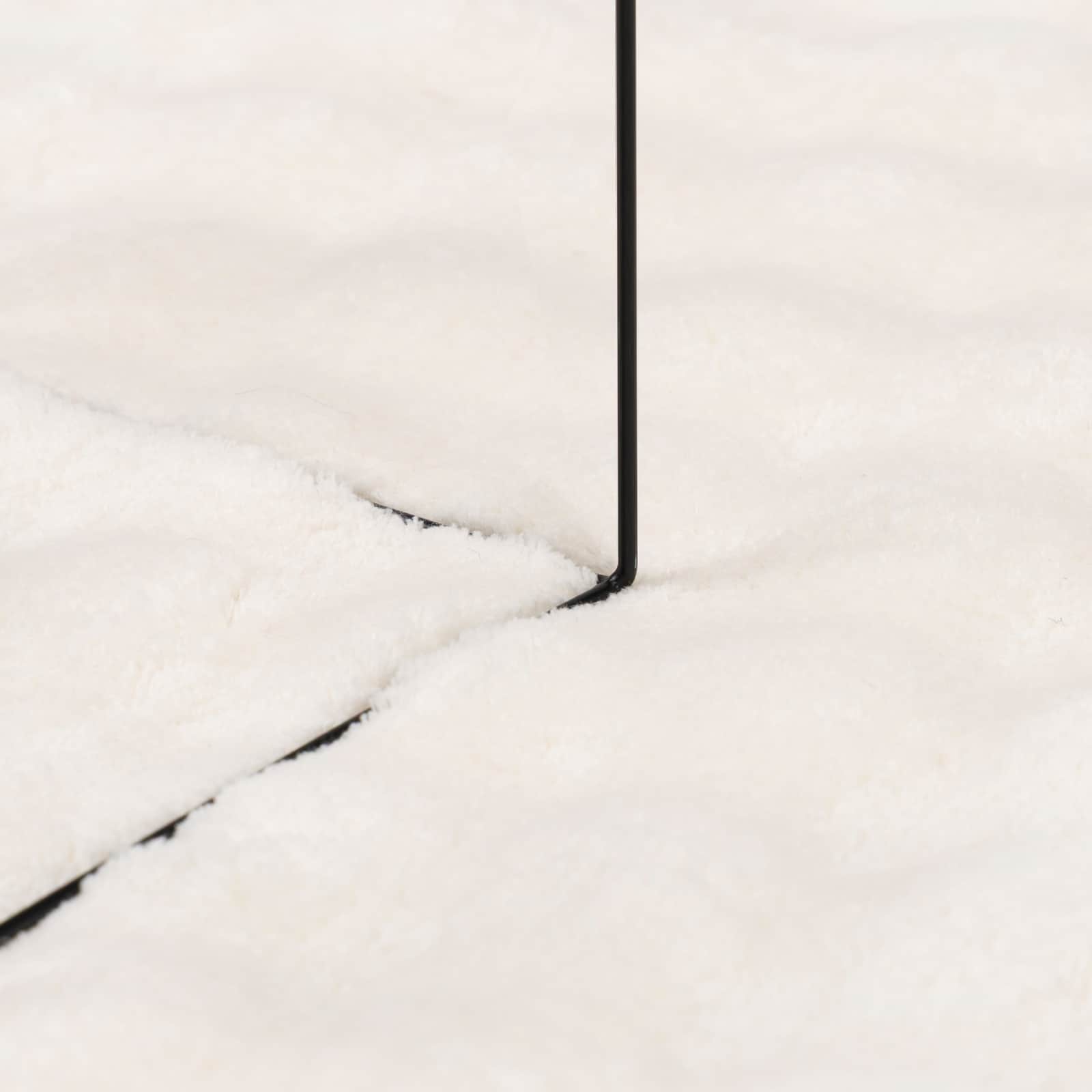 Χαλιά χώρου τετράγωνο SIROLO Κρεμ 120 x 120 cm Πολυεστέρας - Pakobazaar