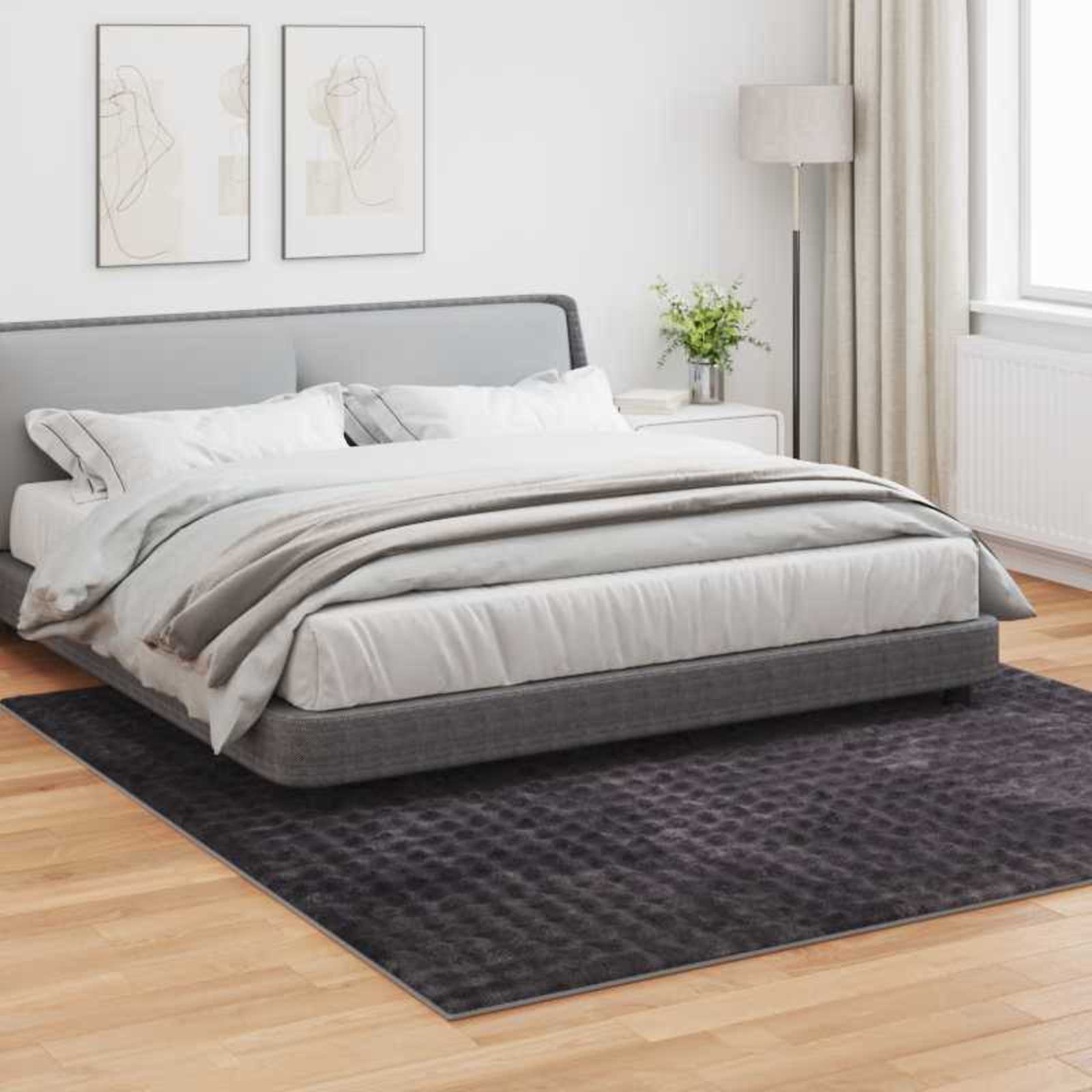 Χαλιά χώρου τετράγωνο SIROLO Μπεζ 120 x 120 cm Πολυεστέρας - Pakobazaar