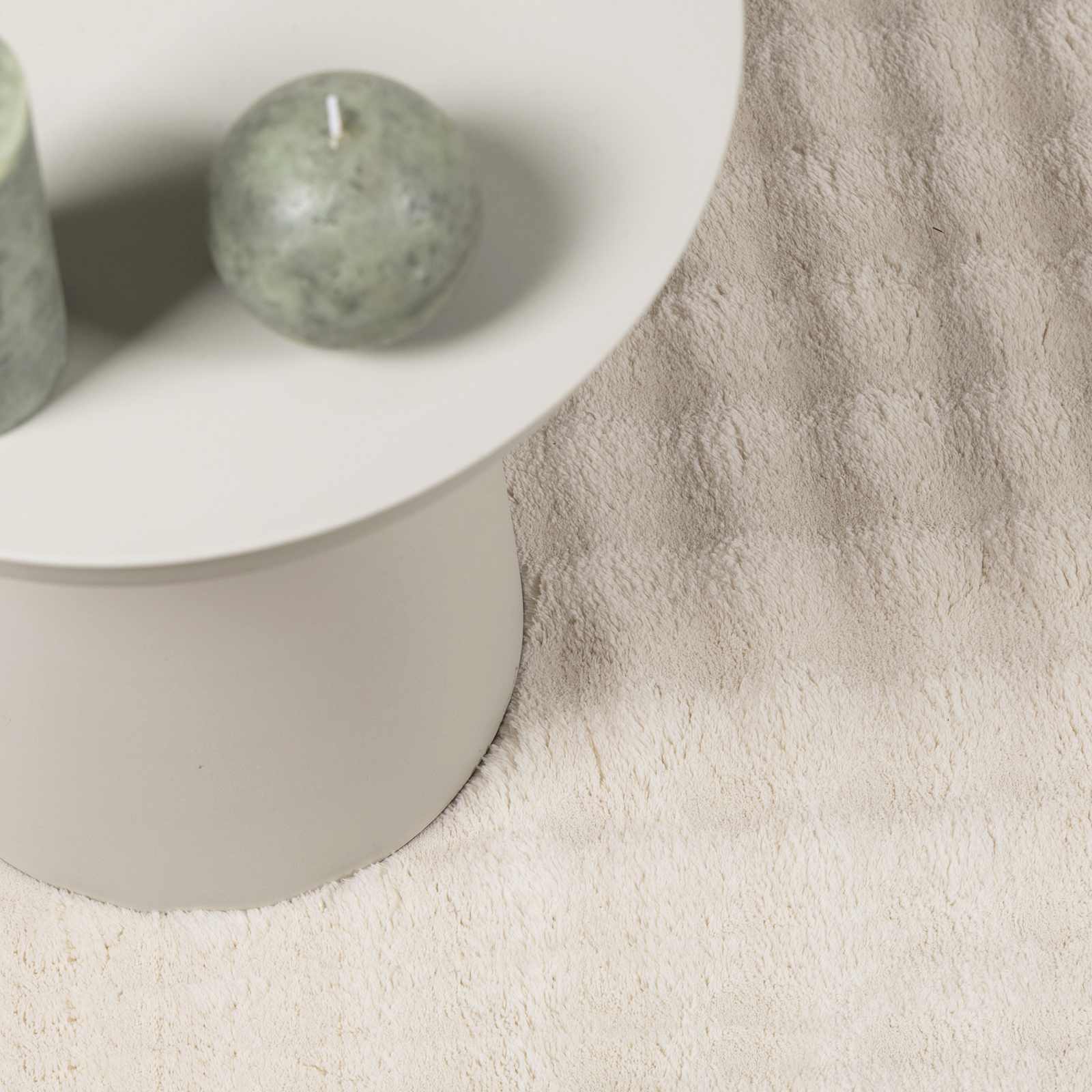 Χαλιά χώρου Γύρος SIROLO Μπεζ Ø 160 CM Πολυεστέρας - Pakobazaar