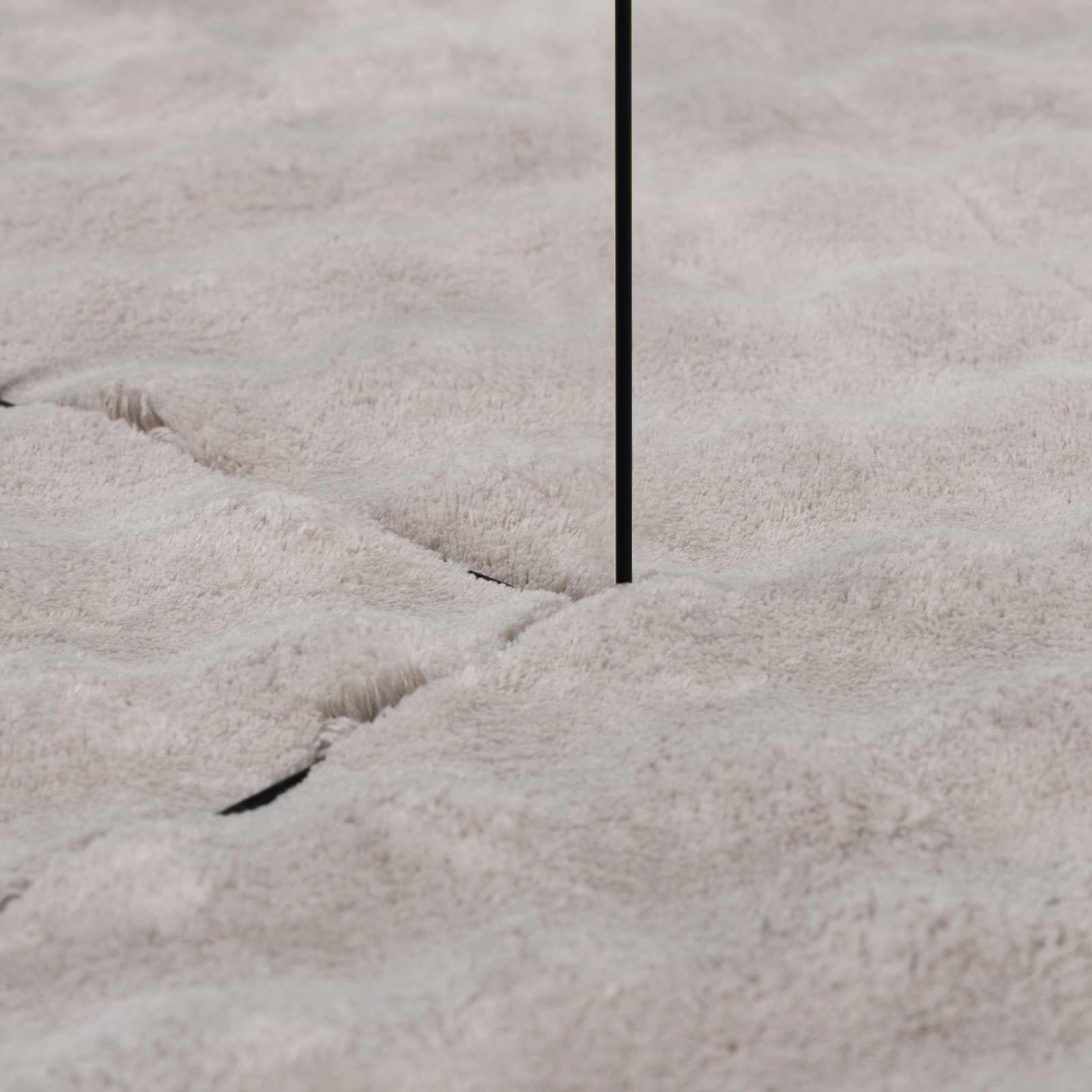 Χαλιά χώρου Ορθογώνιος SIROLO Άμμος 280 x 200 εκ Πολυεστέρας - Pakobazaar