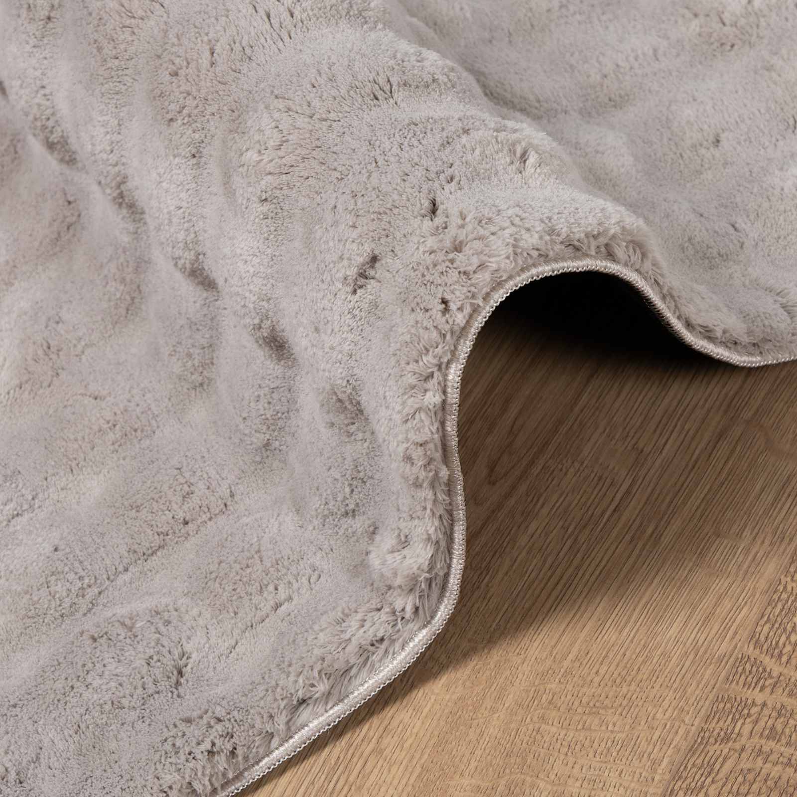 Χαλιά χώρου Ορθογώνιος SIROLO Άμμος 340 x 240 εκ Πολυεστέρας - Pakobazaar