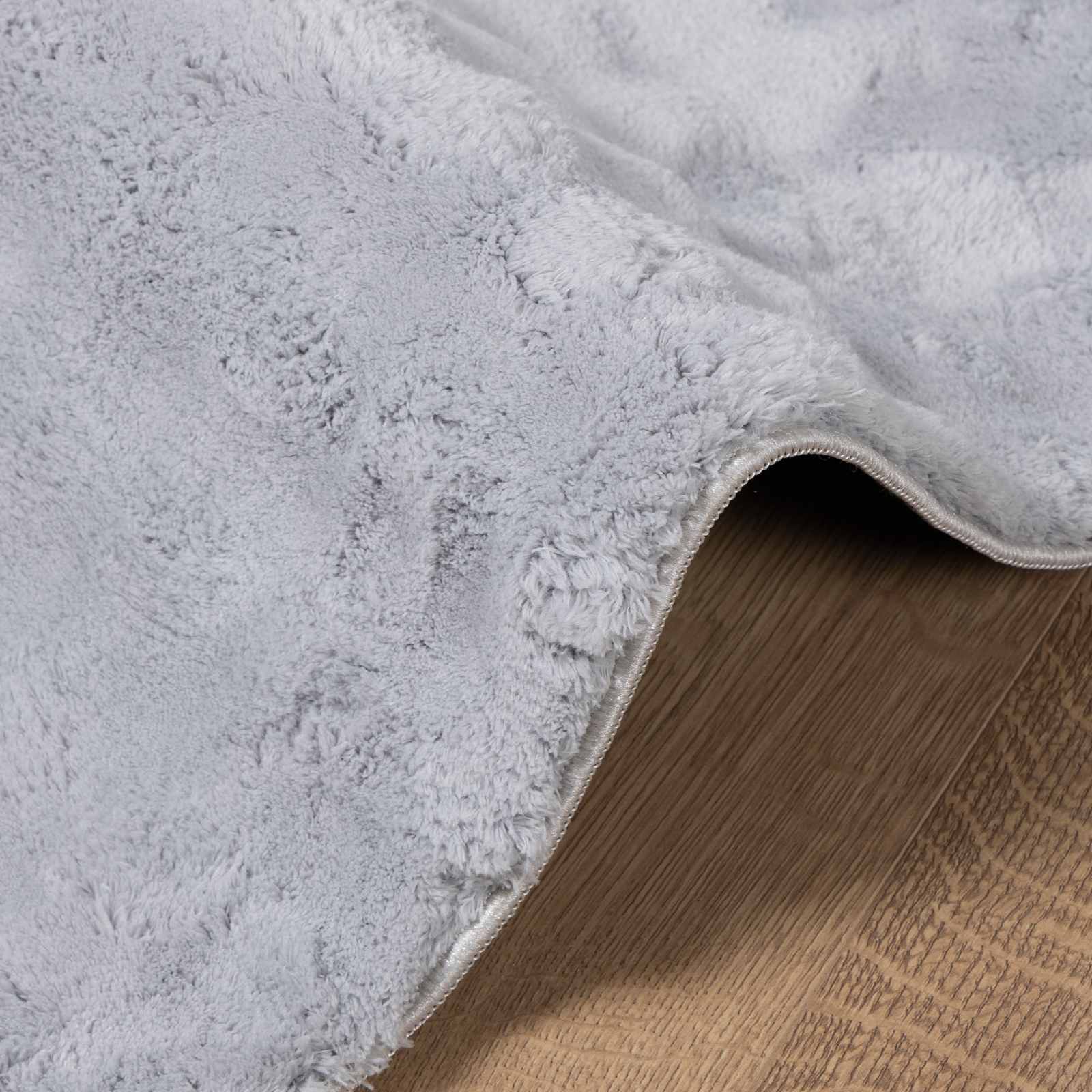 Χαλιά χώρου τετράγωνο SIROLO Γκρι 240 x 240 cm Πολυεστέρας - Pakobazaar