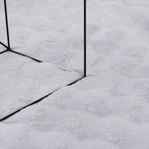Χαλιά χώρου τετράγωνο SIROLO Γκρι 240 x 240 cm Πολυεστέρας - Pakobazaar