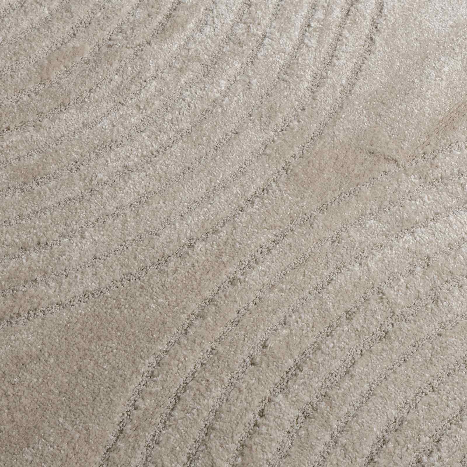 Χαλιά χώρου τετράγωνο GALATI Μπεζ 120 x 120 cm Πολυεστέρας - Pakobazaar