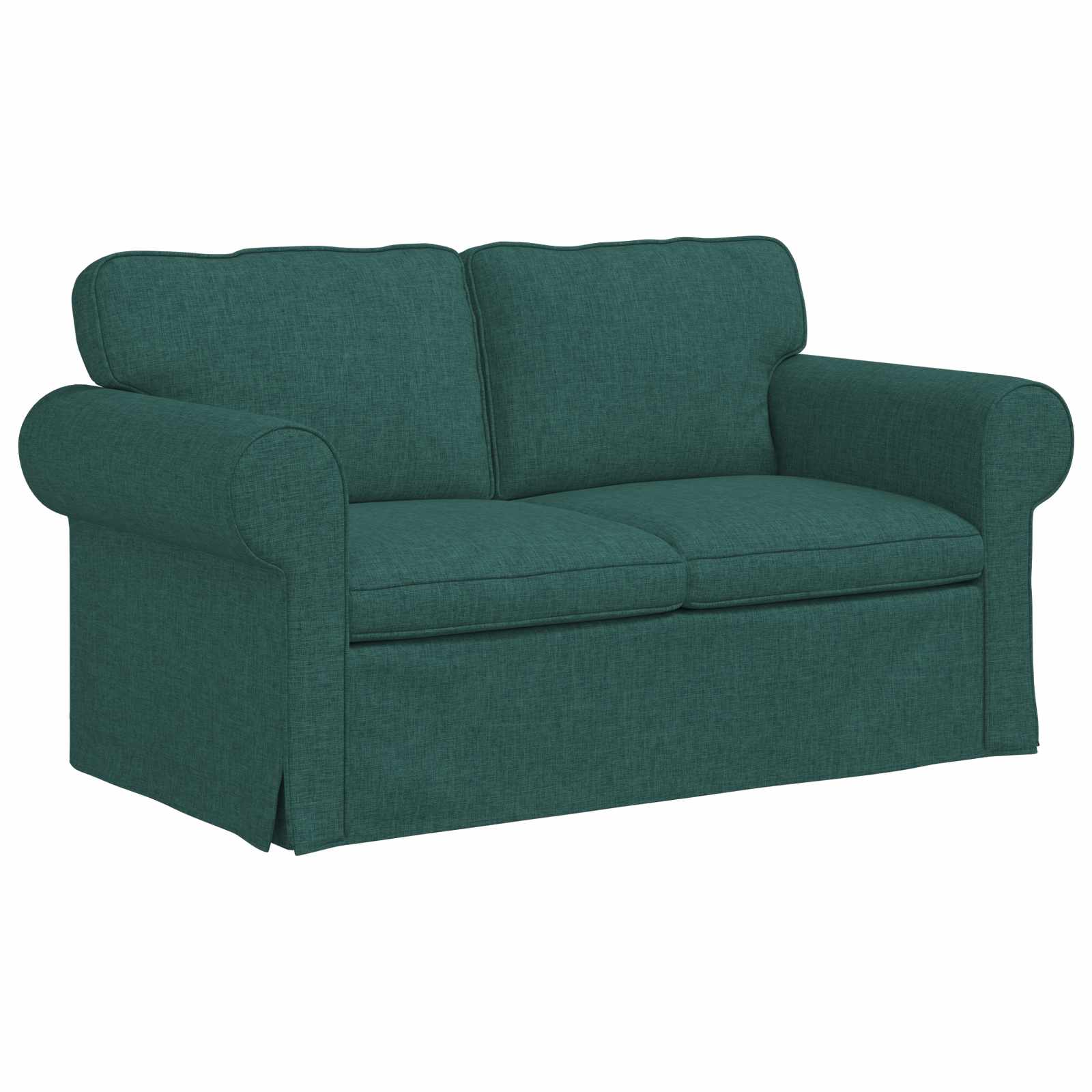 Καναπές 2 pcs Σκούρο Πράσινο 155 x 82 x 80 εκ ύφασμα - Pakobazaar