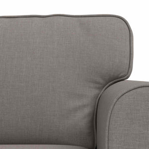 Καναπές 2 pcs Taupe 155 x 82 x 80 εκ ύφασμα - Pakobazaar