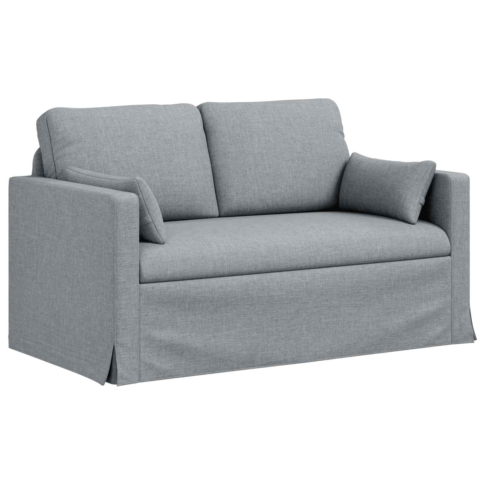 Καναπές 2 pcs Ανοιχτό γκρι 139 x 78 x 80 εκ ύφασμα - Pakobazaar