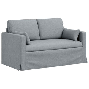 Καναπές 2 pcs Ανοιχτό γκρι 139 x 78 x 80 εκ ύφασμα - Pakobazaar