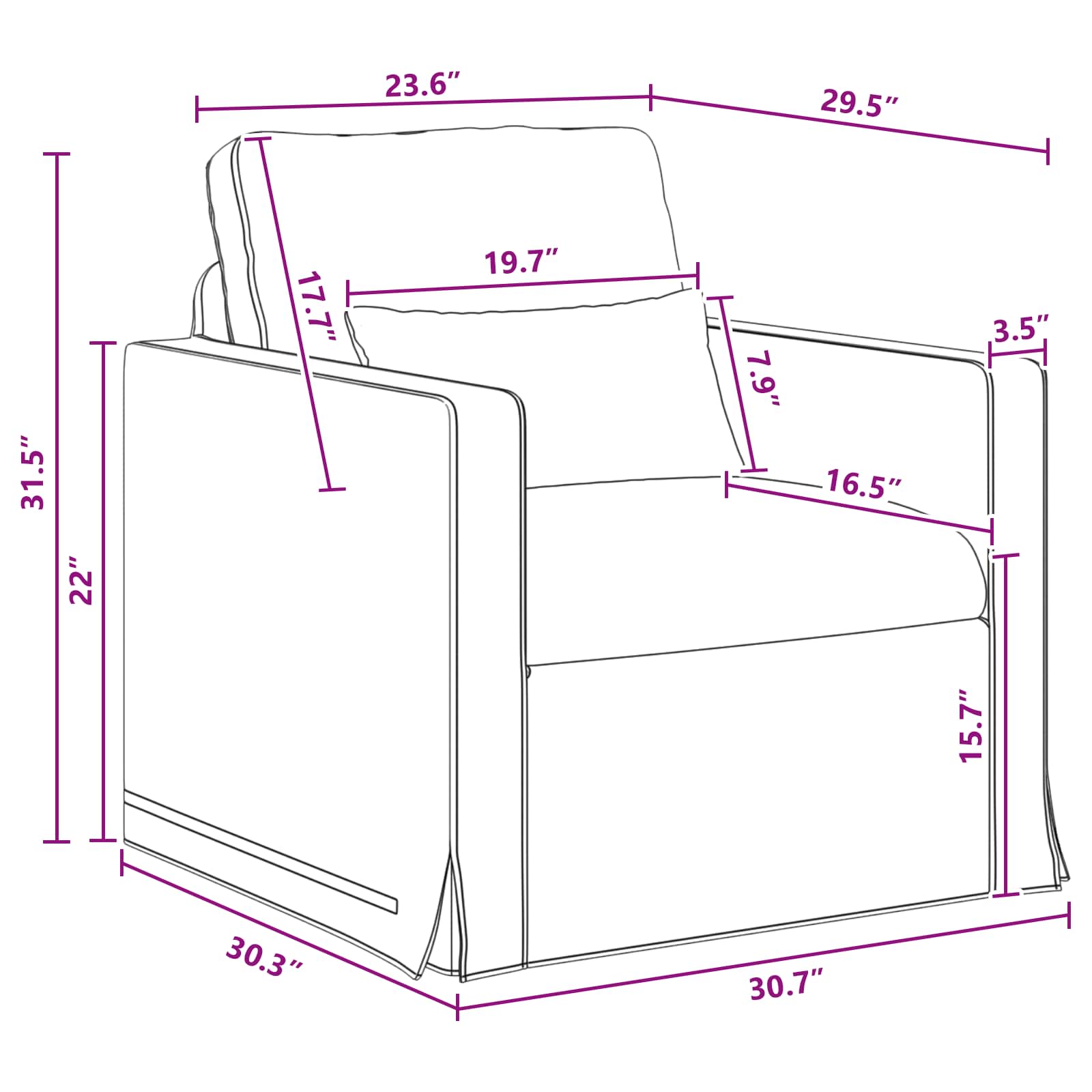 Καναπές 2 pcs Σκούρο Γκρι 139 x 78 x 80 εκ ύφασμα - Pakobazaar