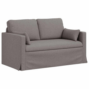 Καναπές 2 pcs Taupe 139 x 78 x 80 εκ ύφασμα - Pakobazaar