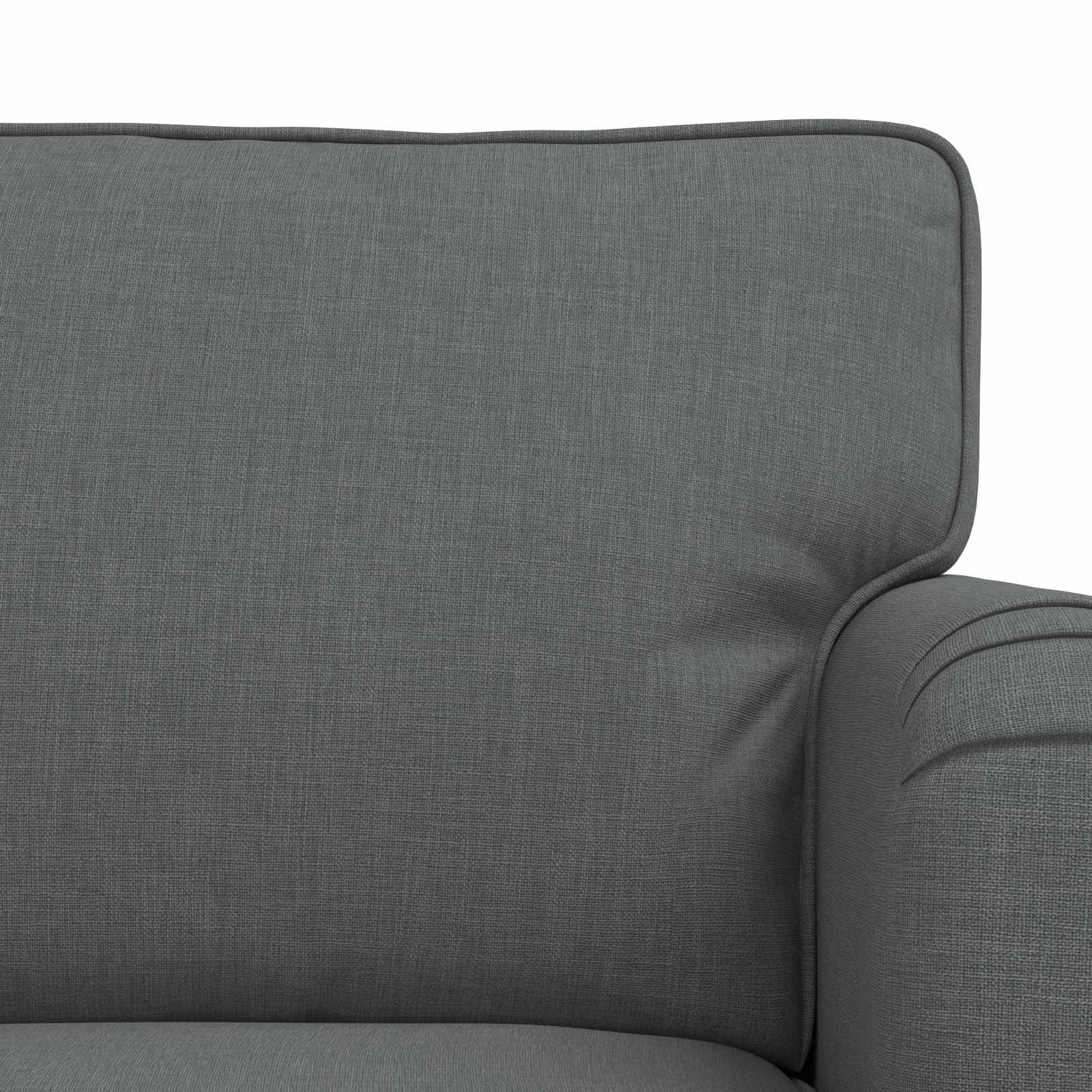 Καναπές 2 pcs Σκούρο Γκρι 144 x 80 x 85 εκ ύφασμα - Pakobazaar