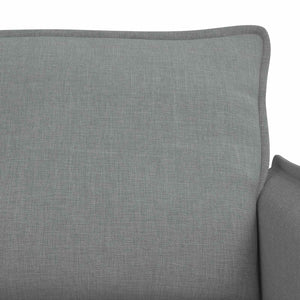 Καναπές 2 pcs Ανοιχτό γκρι 136 x 82 x 85 εκ ύφασμα - Pakobazaar