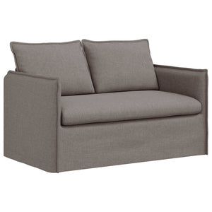 Καναπές 2 pcs Taupe 196 x 82 x 85 εκ ύφασμα - Pakobazaar