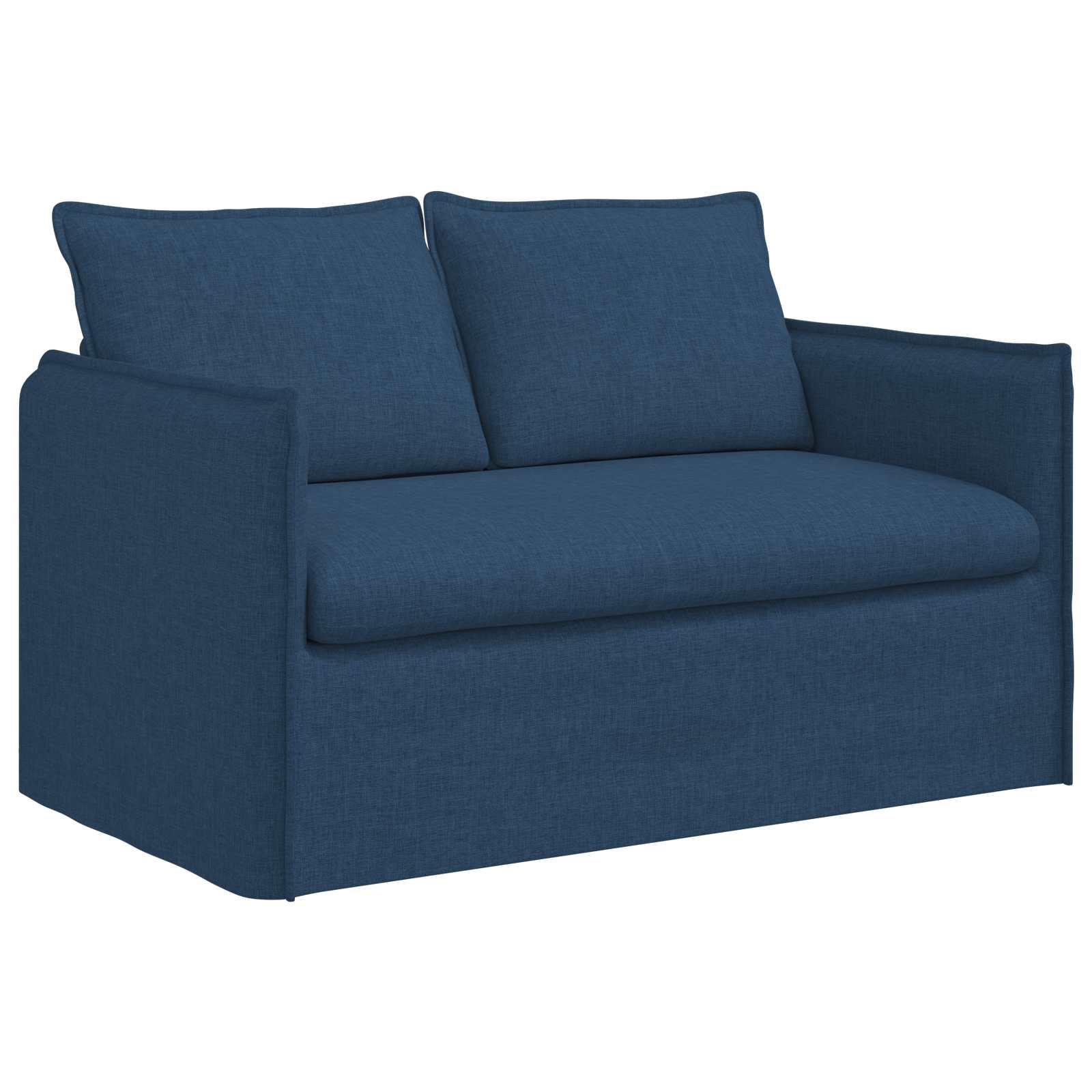 Καναπές 2 pcs Μπλε 196 x 82 x 85 εκ ύφασμα - Pakobazaar