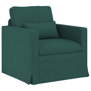 Καναπές 2 pcs Σκούρο Πράσινο 158 x 78 x 80 εκ ύφασμα - Pakobazaar