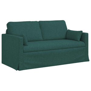 Καναπές 2 pcs Σκούρο Πράσινο 158 x 78 x 80 εκ ύφασμα - Pakobazaar