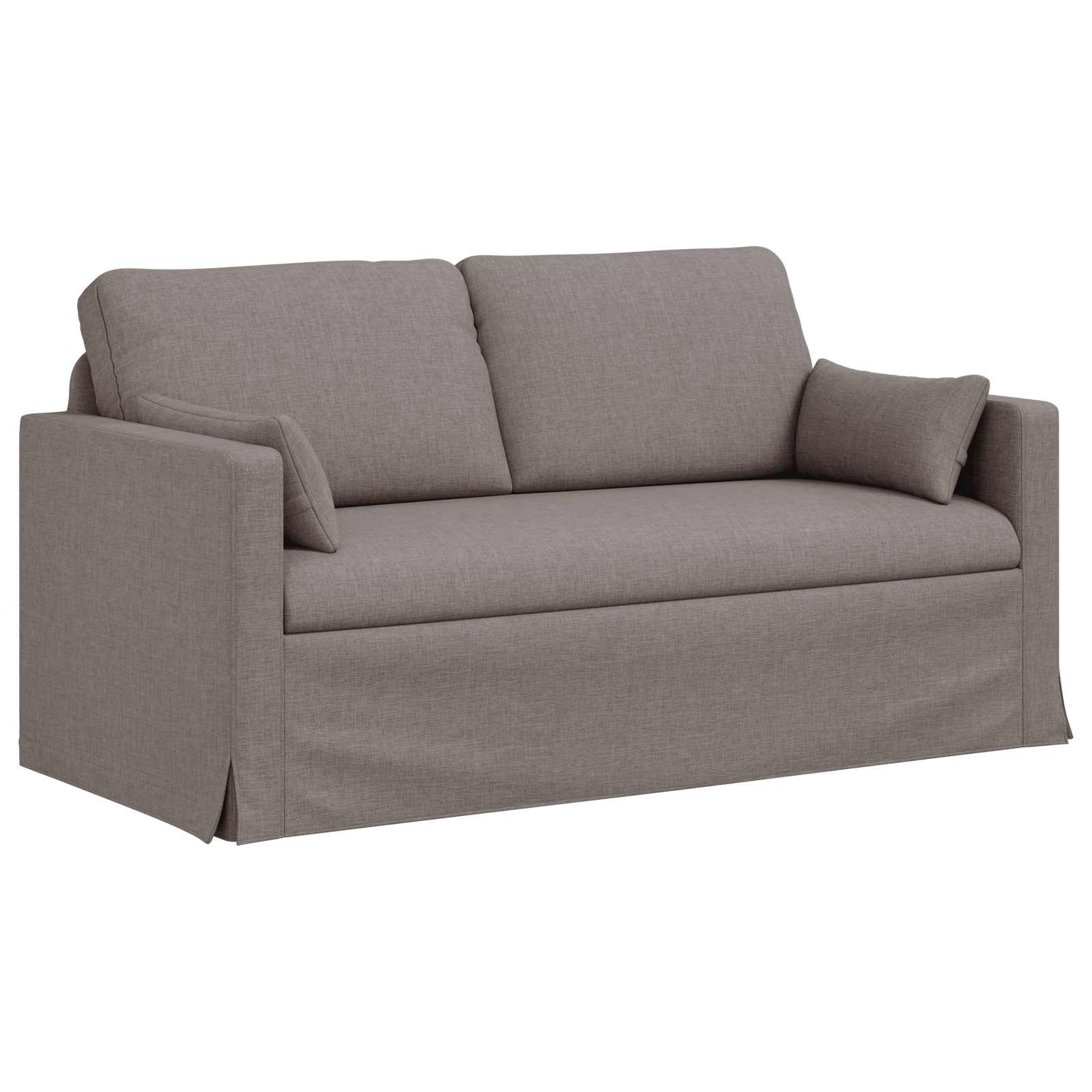 Καναπές 2 pcs Taupe 158 x 78 x 80 εκ ύφασμα - Pakobazaar