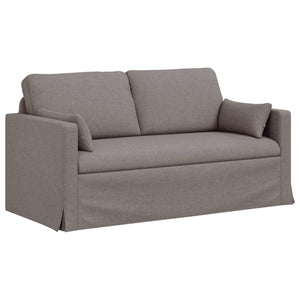 Καναπές 2 pcs Taupe 158 x 78 x 80 εκ ύφασμα - Pakobazaar
