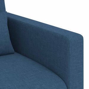 Καναπές 2 pcs Μπλε 158 x 78 x 80 εκ ύφασμα - Pakobazaar