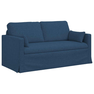 Καναπές 2 pcs Μπλε 158 x 78 x 80 εκ ύφασμα - Pakobazaar
