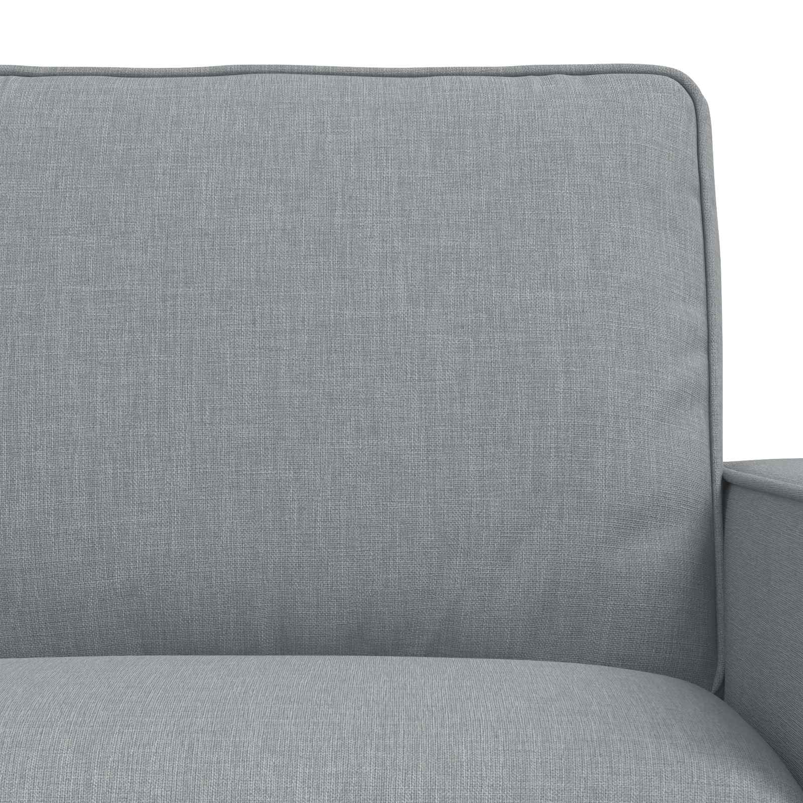 Καναπές 2 pcs Ανοιχτό γκρι 182 x 80 x 82 εκ ύφασμα - Pakobazaar