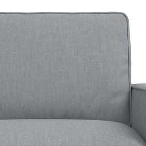 Καναπές 2 pcs Ανοιχτό γκρι 182 x 80 x 82 εκ ύφασμα - Pakobazaar