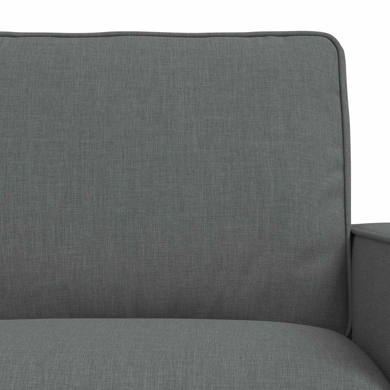 Καναπές 2 pcs Σκούρο Γκρι 182 x 80 x 82 εκ ύφασμα - Pakobazaar