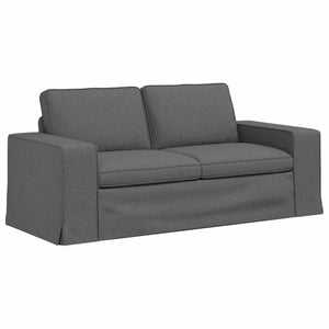 Καναπές 2 pcs Σκούρο Γκρι 182 x 80 x 82 εκ ύφασμα - Pakobazaar