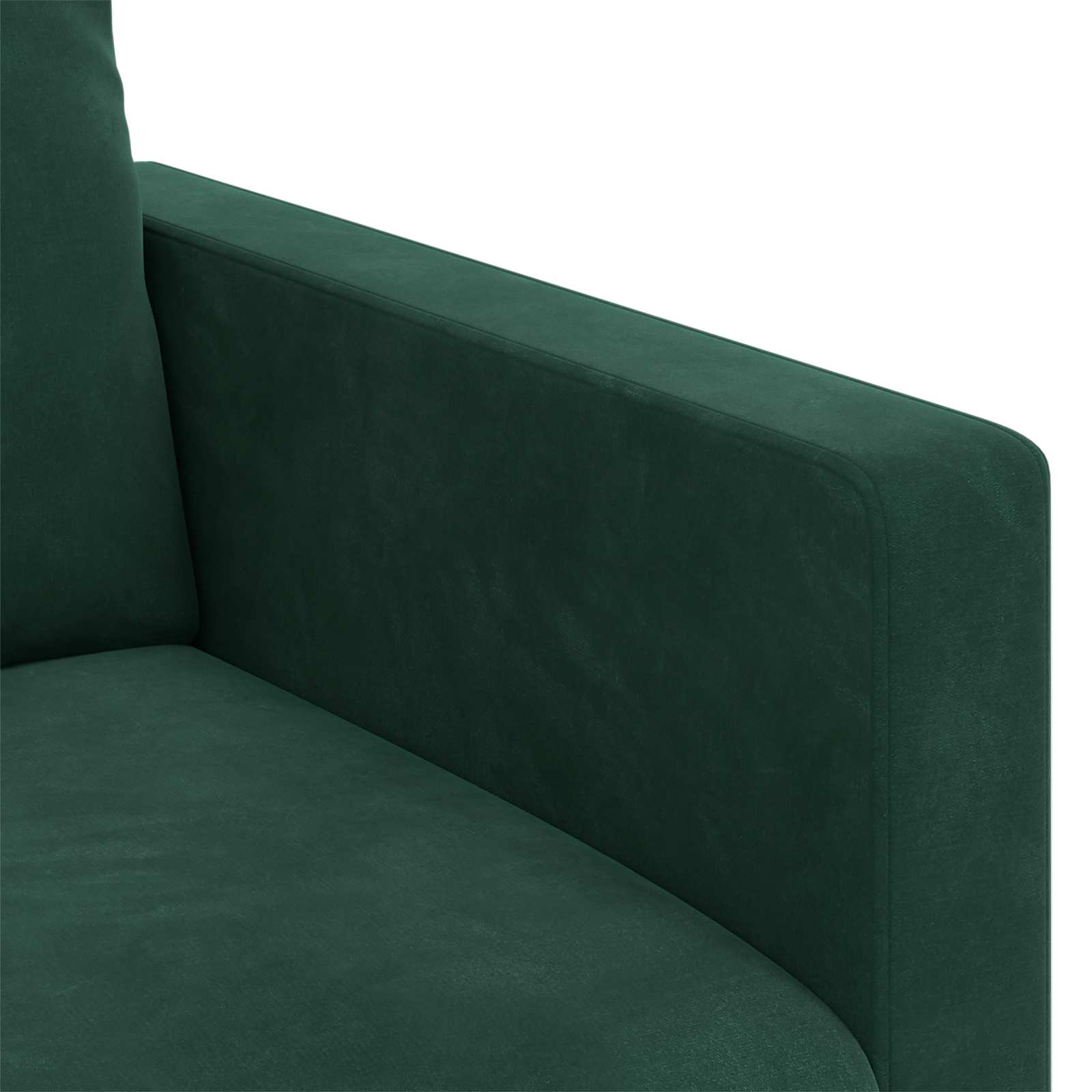 Καναπές 2 pcs Σκούρο Πράσινο 158 x 78 x 80 εκ Βελούδο - Pakobazaar