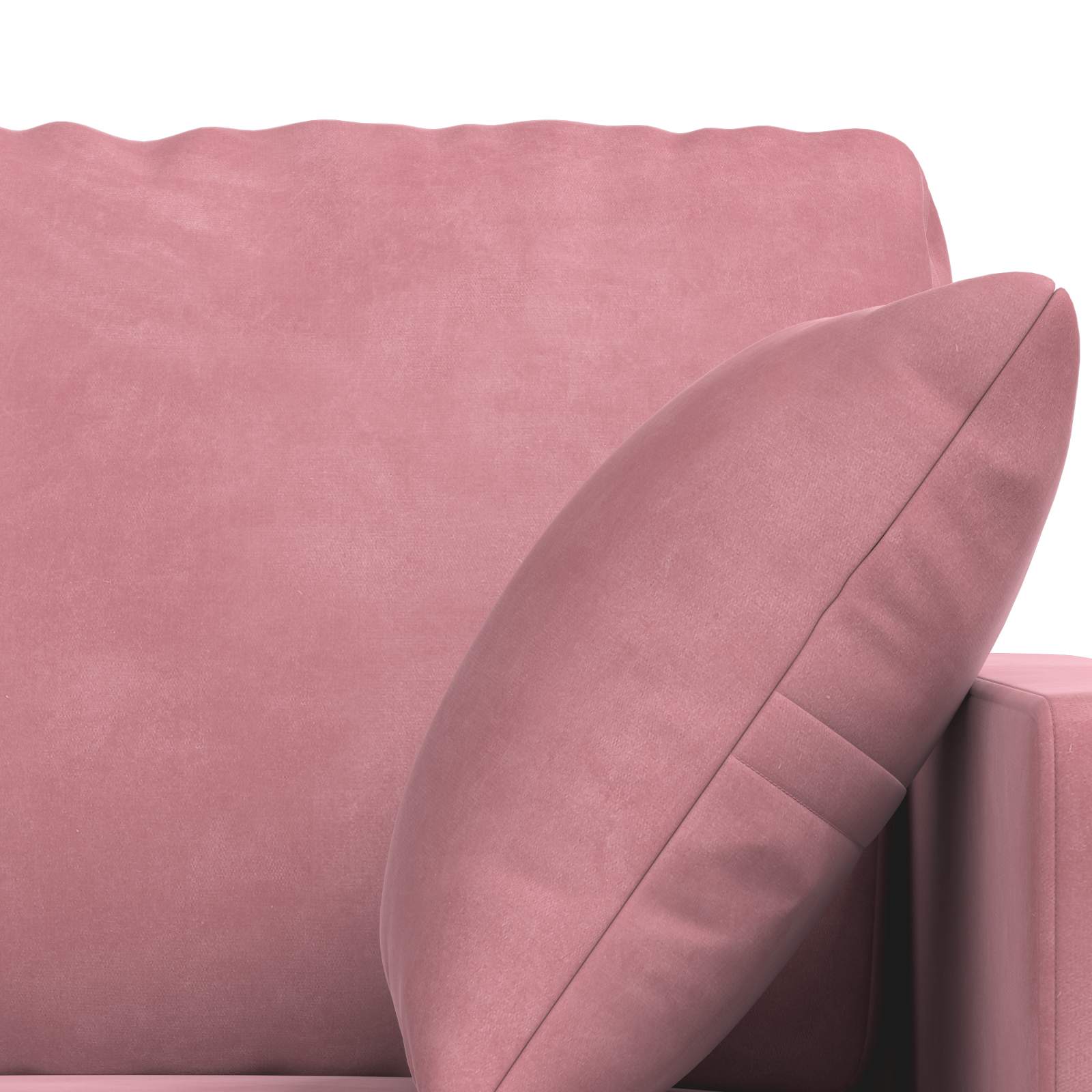 Καναπές 2 pcs Ροζ 158 x 78 x 80 εκ Βελούδο - Pakobazaar
