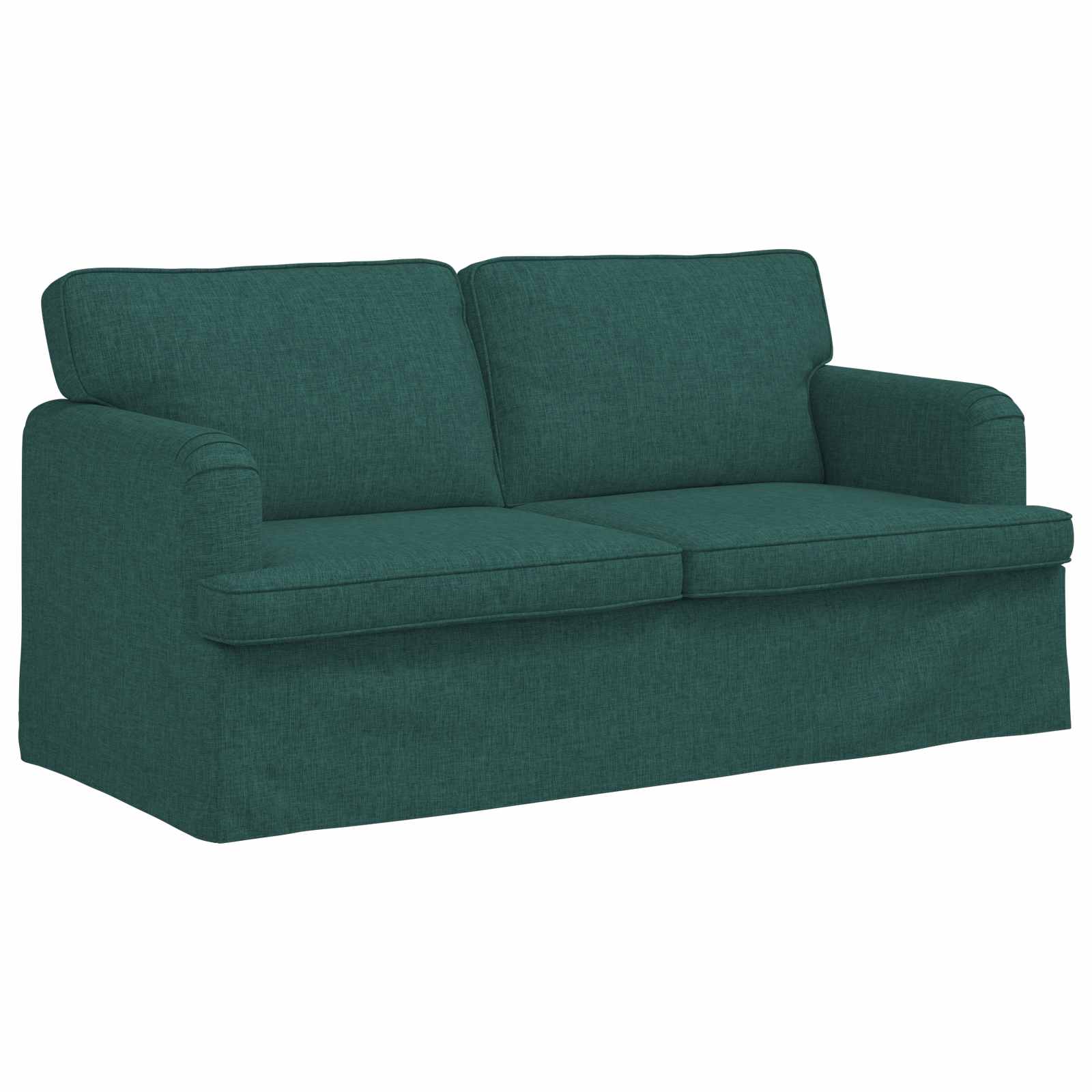 Καναπές 2 pcs Σκούρο Πράσινο 162 x 80 x 85 εκ ύφασμα - Pakobazaar