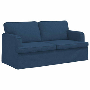 Καναπές 2 pcs Μπλε 162 x 80 x 85 εκ ύφασμα - Pakobazaar