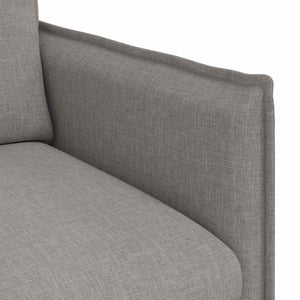 Καναπές 2 pcs Taupe 196 x 82 x 85 εκ ύφασμα - Pakobazaar