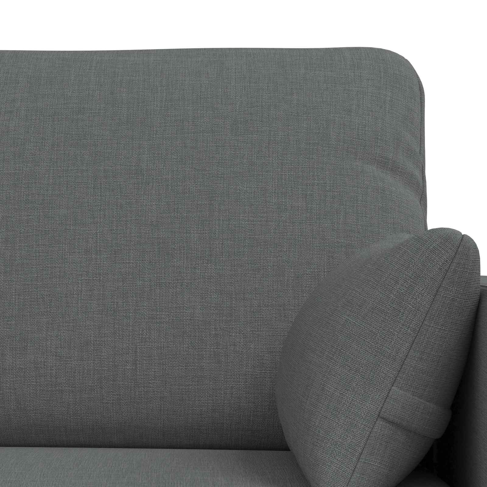 Καναπές 2 pcs Σκούρο Γκρι 198 x 78 x 80 εκ ύφασμα - Pakobazaar