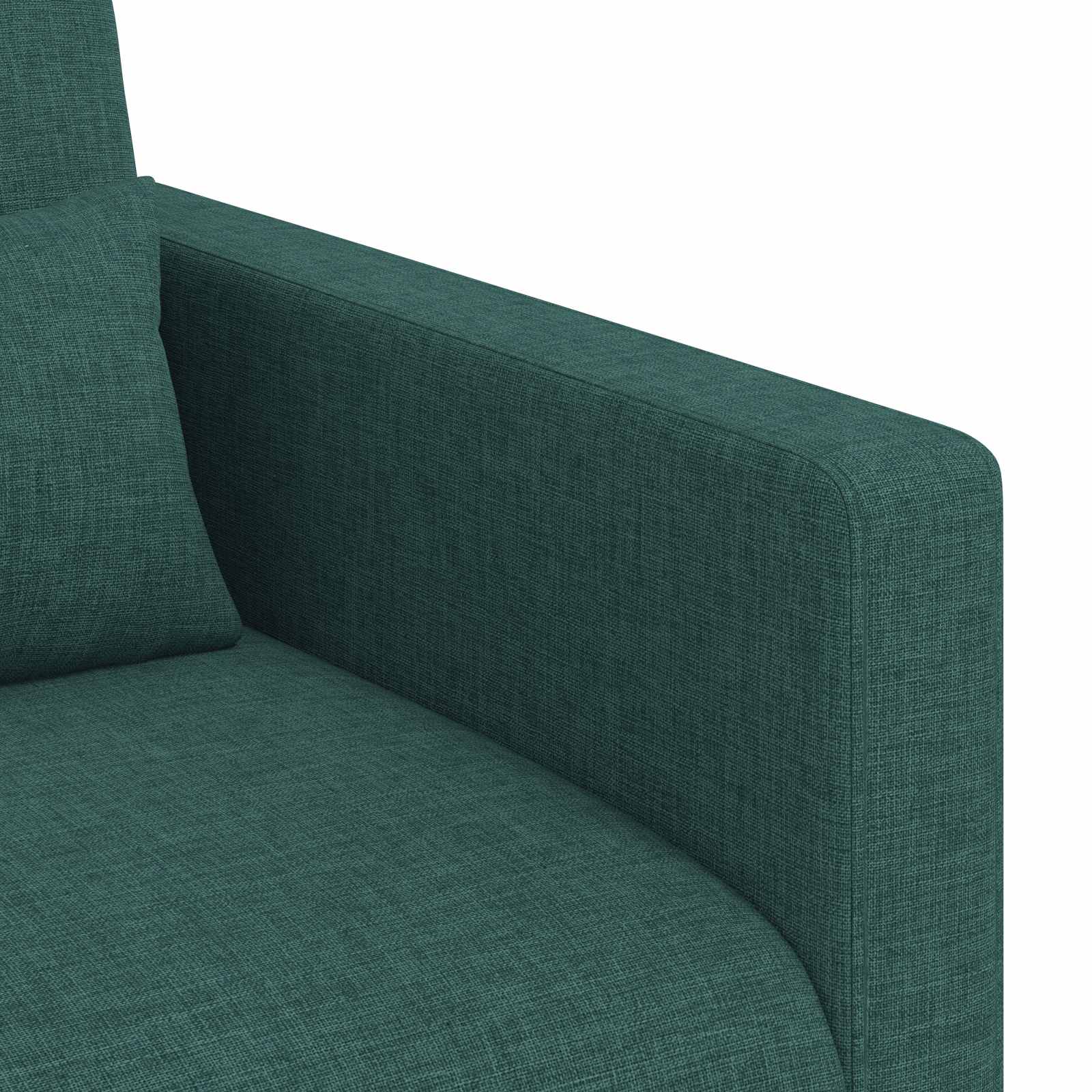 Καναπές 2 pcs Σκούρο Πράσινο 198 x 78 x 80 εκ ύφασμα - Pakobazaar