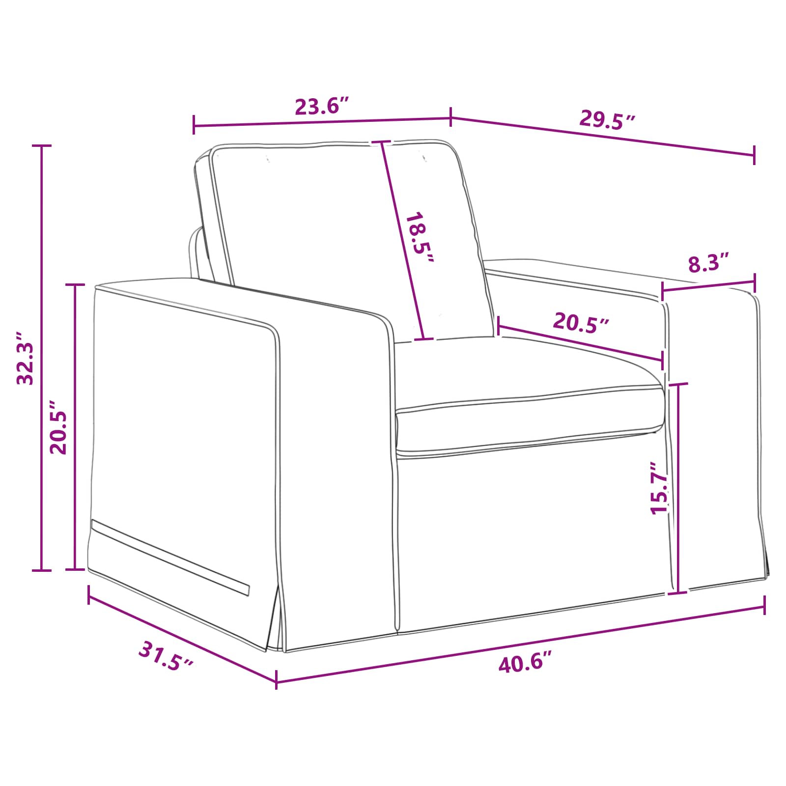 Καναπές 2 pcs Σκούρο Γκρι 182 x 80 x 82 εκ ύφασμα - Pakobazaar