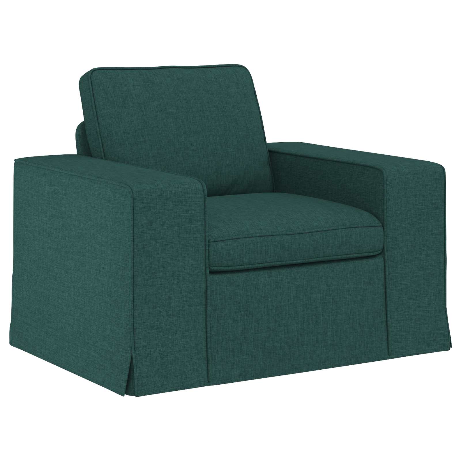 Καναπές 2 pcs Σκούρο Πράσινο 182 x 80 x 82 εκ ύφασμα - Pakobazaar