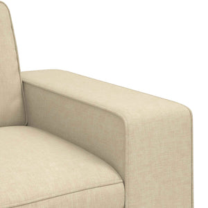 Καναπές 2 pcs Κρεμ 182 x 80 x 82 εκ ύφασμα - Pakobazaar