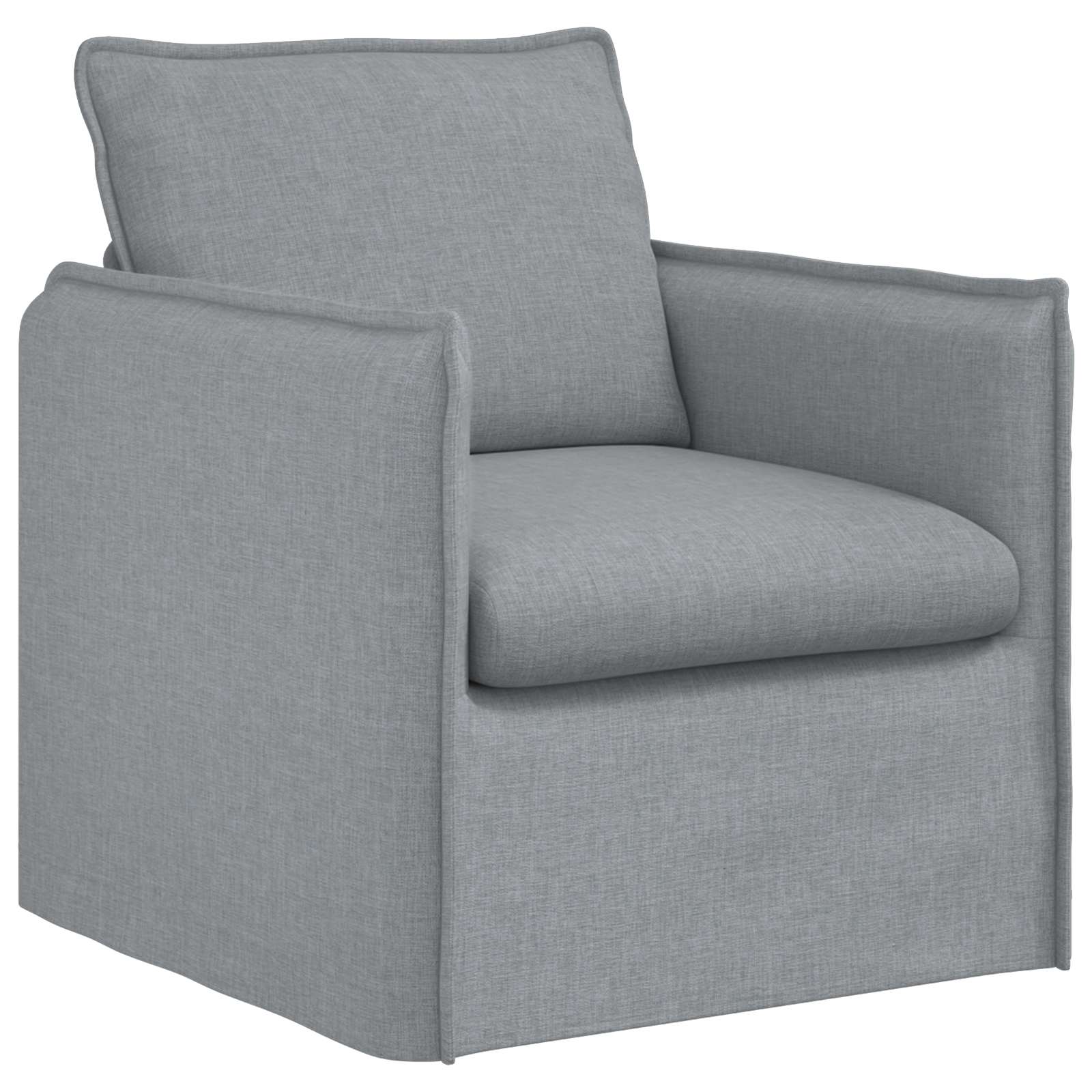 Καναπές 2 pcs Ανοιχτό γκρι 196 x 82 x 85 εκ ύφασμα - Pakobazaar