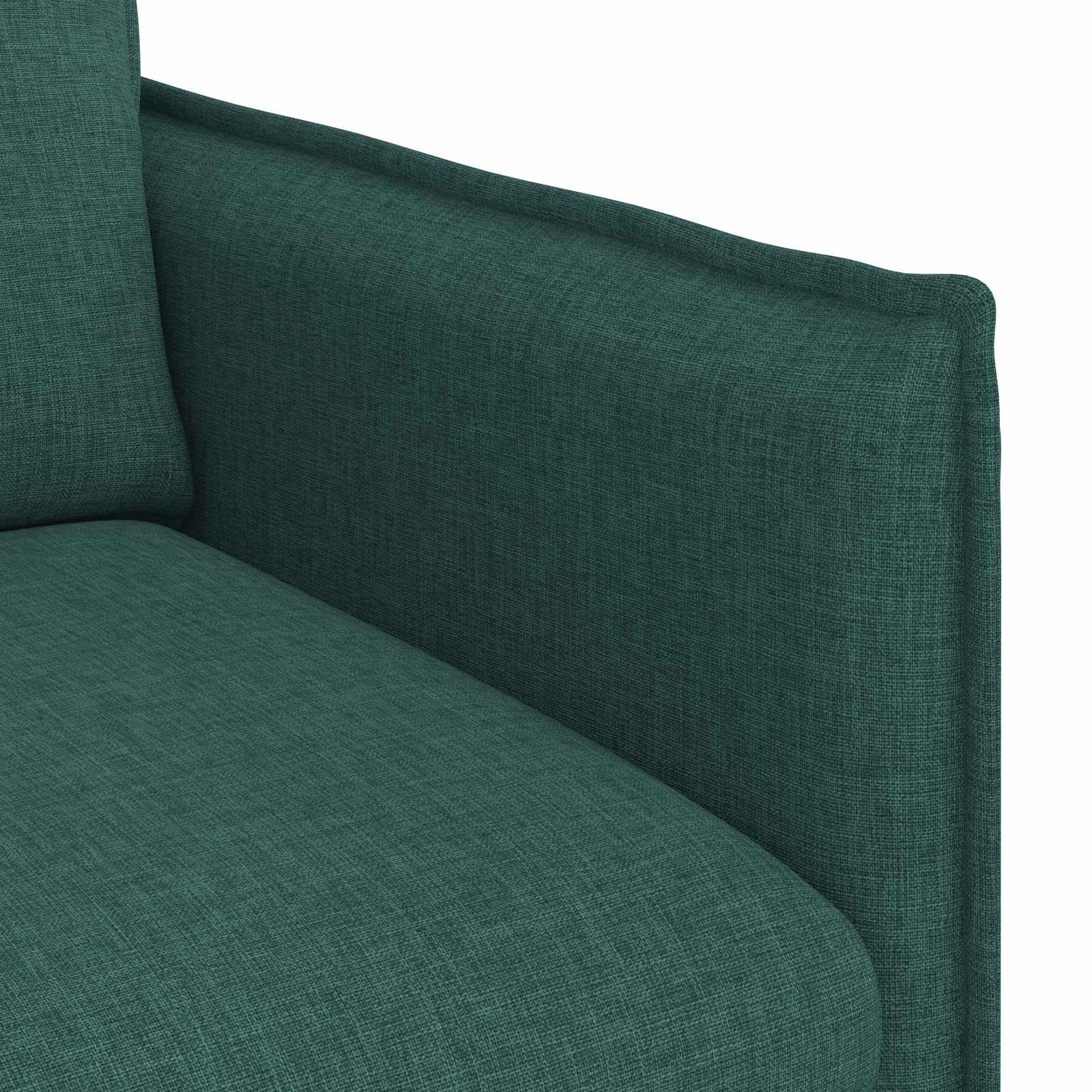 Καναπές 2 pcs Σκούρο Πράσινο 196 x 82 x 85 εκ ύφασμα - Pakobazaar