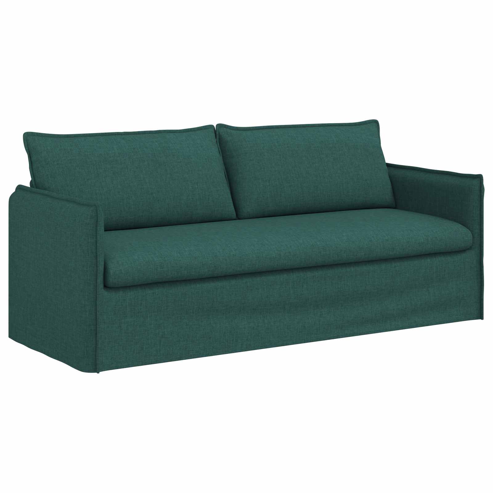 Καναπές 2 pcs Σκούρο Πράσινο 196 x 82 x 85 εκ ύφασμα - Pakobazaar