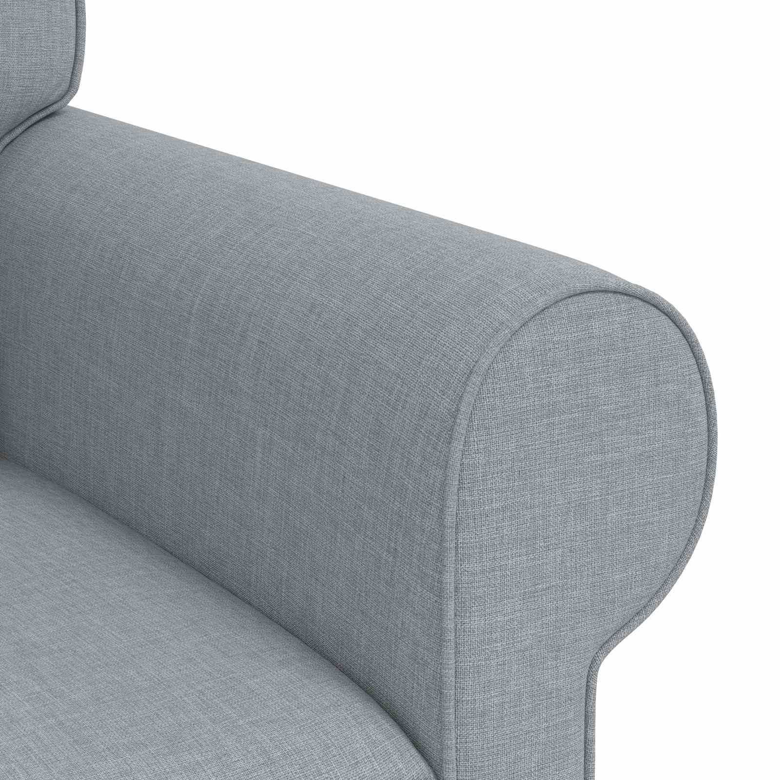 Καναπές 2 pcs Ανοιχτό γκρι 245 x 82 x 80 εκ ύφασμα - Pakobazaar