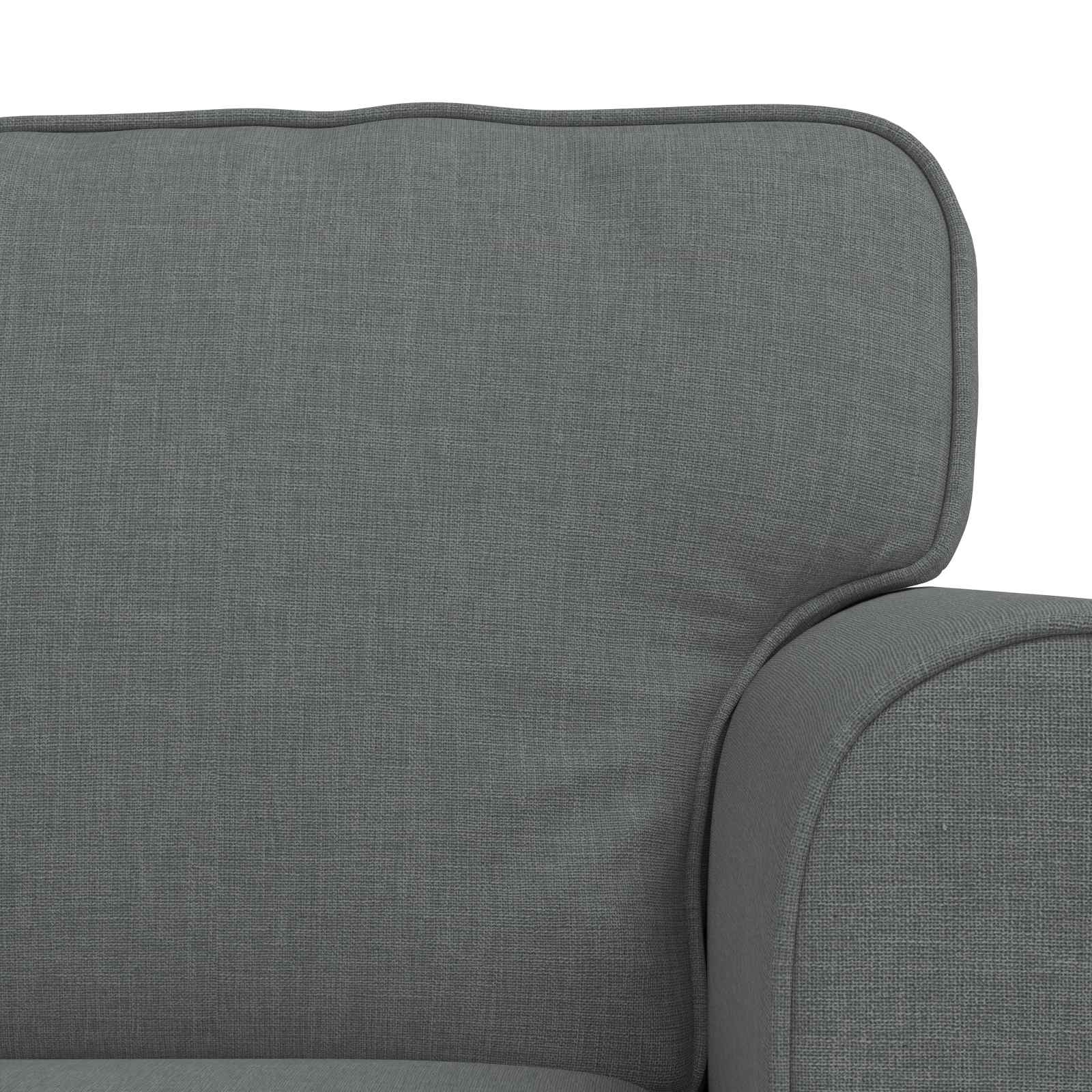 Καναπές 2 pcs Σκούρο Γκρι 245 x 82 x 80 εκ ύφασμα - Pakobazaar