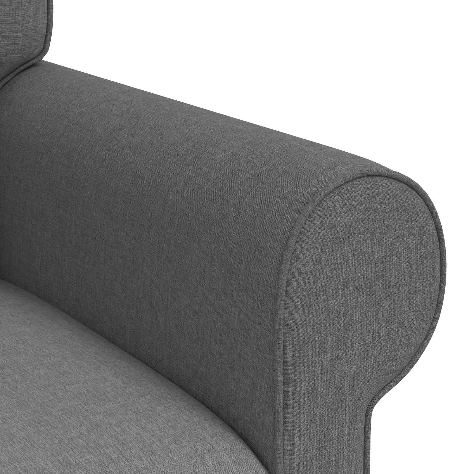 Καναπές 2 pcs Σκούρο Γκρι 245 x 82 x 80 εκ ύφασμα - Pakobazaar