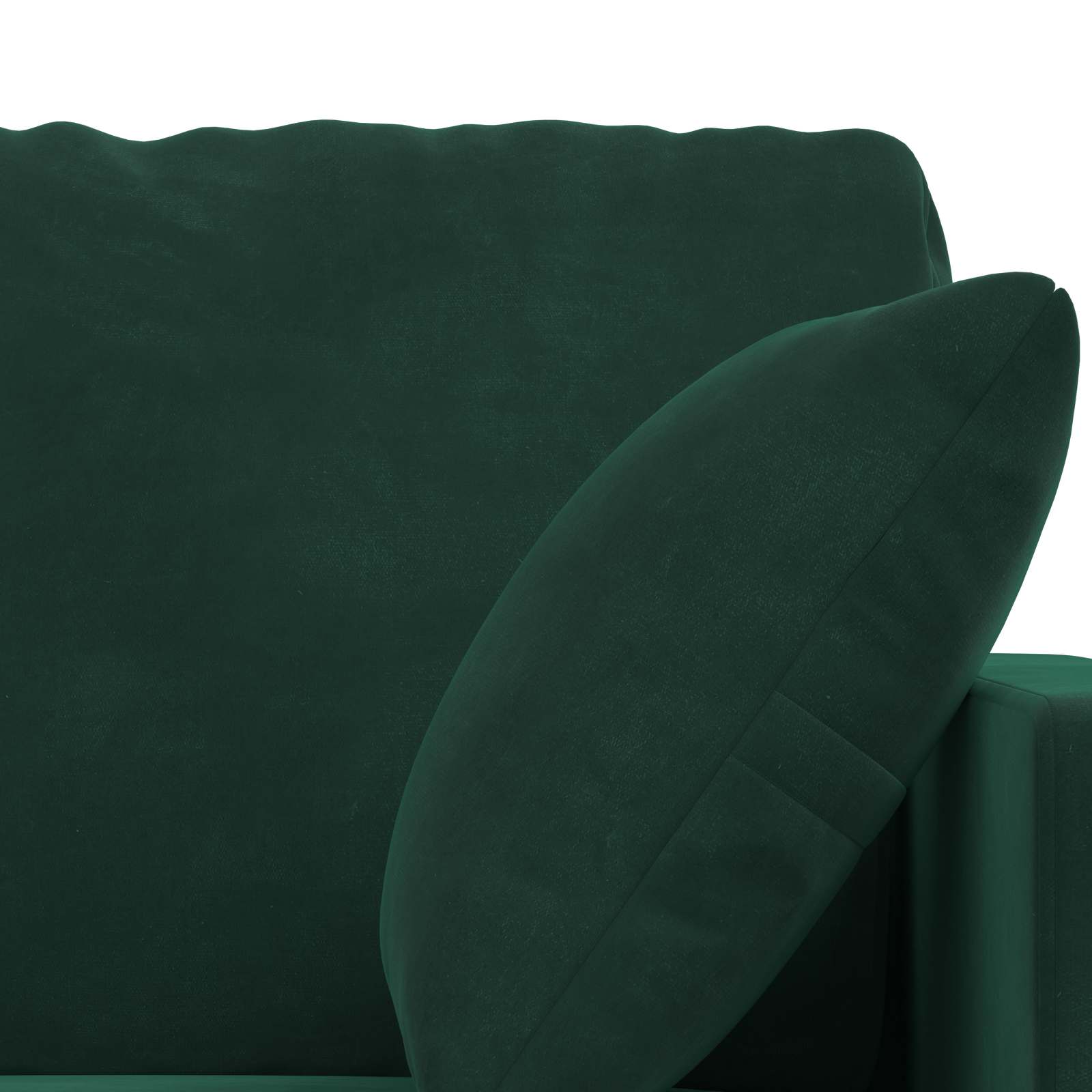 Καναπές 2 pcs Σκούρο Πράσινο 228 x 78 x 80 εκ Βελούδο - Pakobazaar