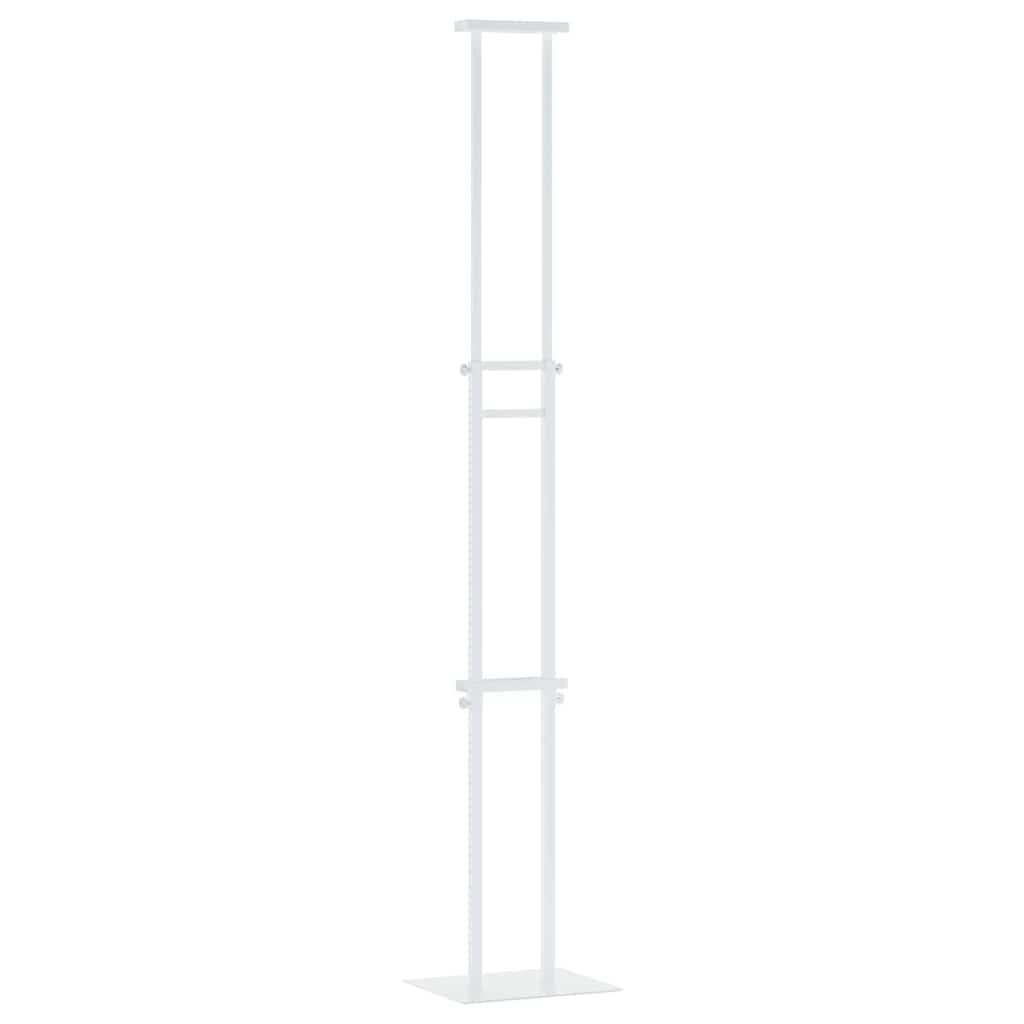 Εκθεσιακές Οθόνες 2 pcs Λευκό 30 x 23,5 x 210 εκ Ατσάλι