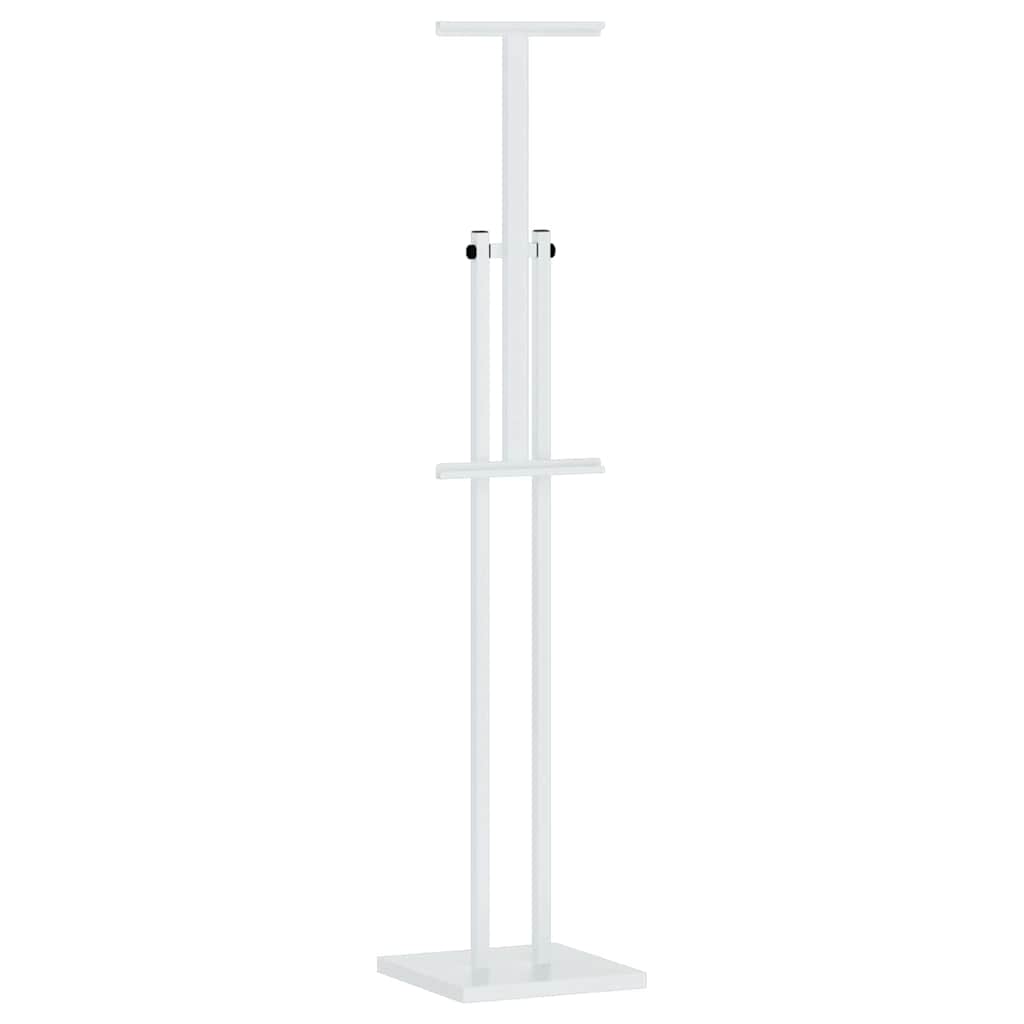 Εκθεσιακές Οθόνες 2 pcs Λευκός 26,5 x 26,5 x 150 εκ. Ατσάλι