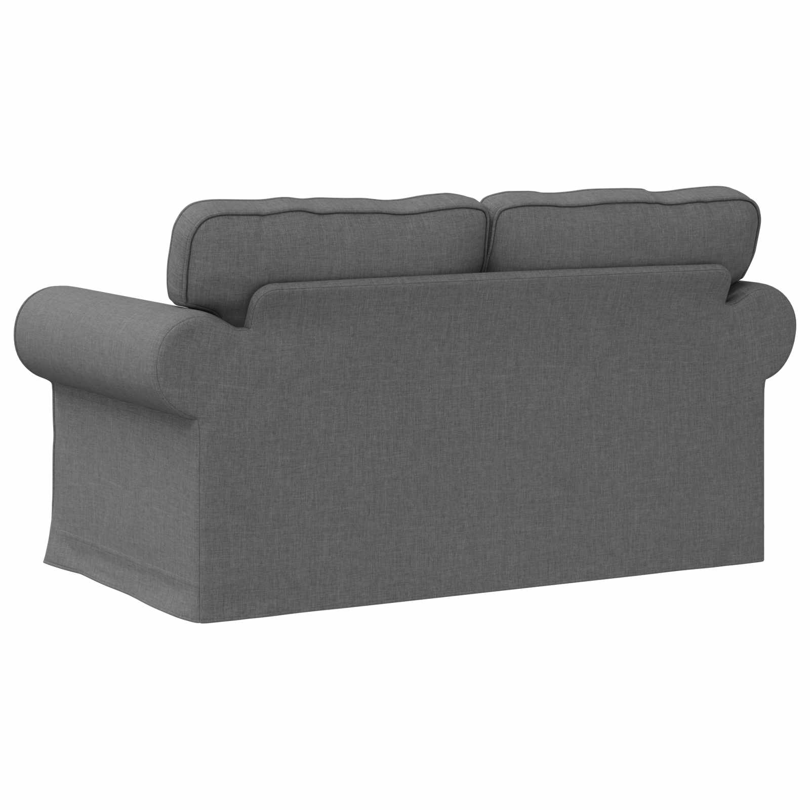 Καναπές Σκούρο Γκρι 215 x 82 x 80 εκ ύφασμα - Pakobazaar